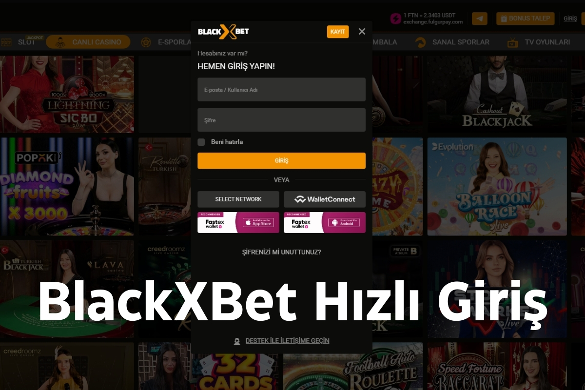 BlackXBet Hızlı Giriş